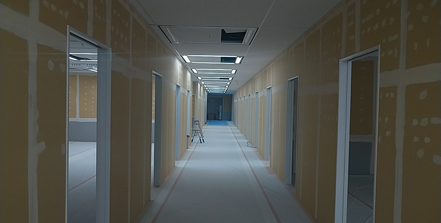 石膏ボード施工