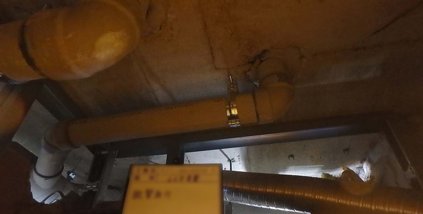 内装工事軽量鉄骨組み