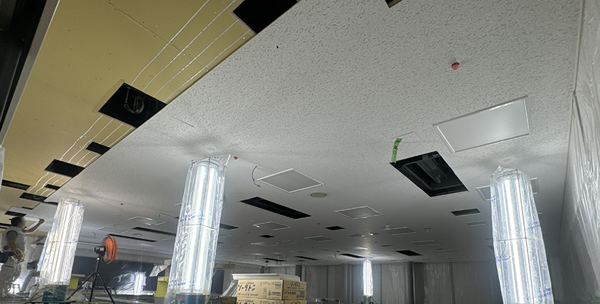 施工中